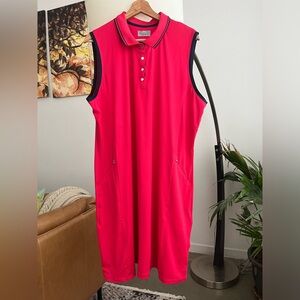 Callaway Sleeveless Collared Polo Golf Dress